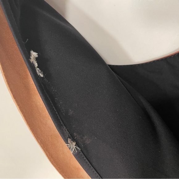 Vegan Leather Vest Dress, Midi Length with Pockets - Picture 5 of 11